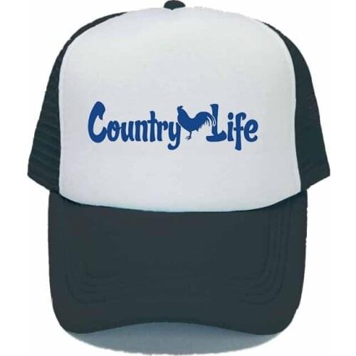 The Rural Country Life Printing Trucker Hats Animal Chicken Hen Bend Snapback Cap For Women Men Rustication Baseball Cap YY325