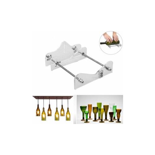 Safety Glass Bottle Cutter Long Glass Bottles Cutter Machine Cutting Tool for Wine Bottles Safety Easy To Use DIY Hand Tools