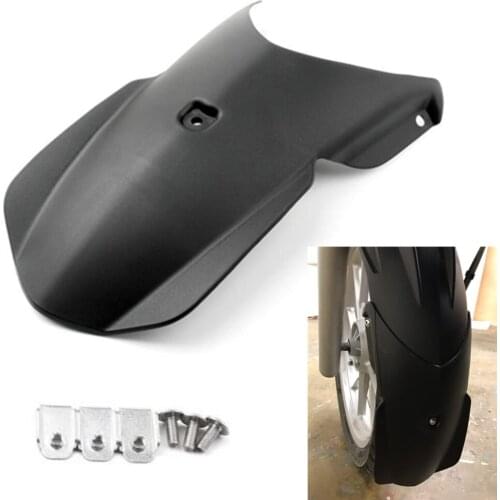 Black Motorcycle Front Fender Mudguard Wheel Hugger Rear Extension for BMW F800GS ADV 2013-2017 F650GS 2008-2012