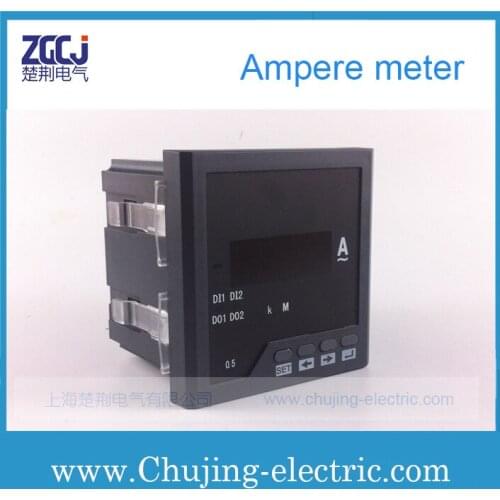 Digital Ampere meter single phace ac current meter ac ampere meter instrument for detect current in stock