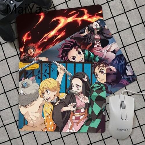 Maiya Top Quality Demon Slayer Kimetsu no Yaiba Beautiful Anime Mouse Mat Top Selling Wholesale Gaming Pad mouse