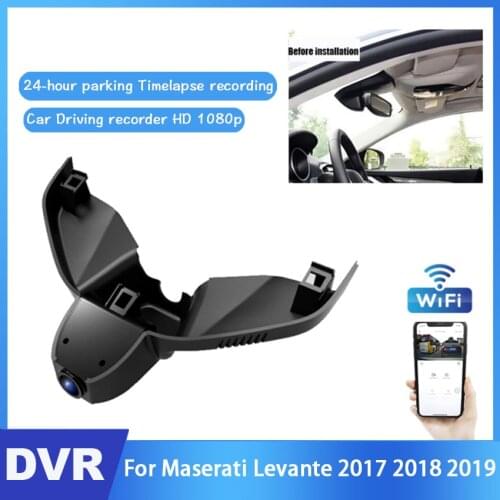 Hidden Driving Recorder Car Wifi DVR Mini Camera For Maserati Levante 2017 2018 2019 Novatek 96672 Car Dash Cam Video Recorder