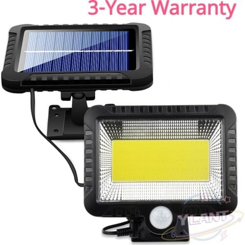 100COB LED Solar Light Motion Sensor Outdoor Recharged Leds Waterproof Solar Garden Lamp For Path Street Outdoor Wall Spotlight