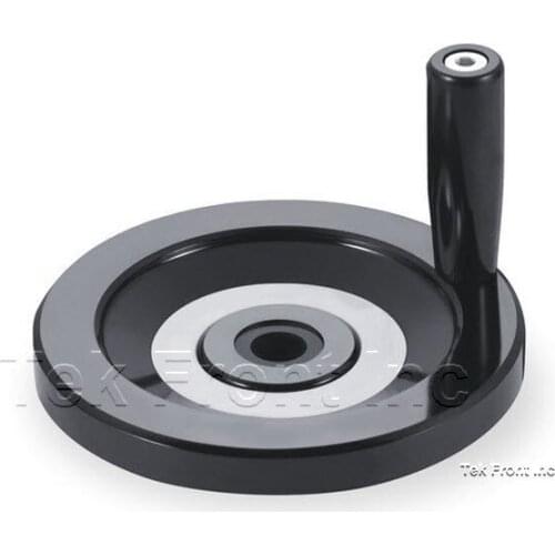 TF04004 -12x100 Bakelite-Solid handwheel with take away handle