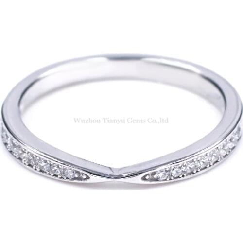 Tianyu gems Rings With Cubic Zirkonia For Women