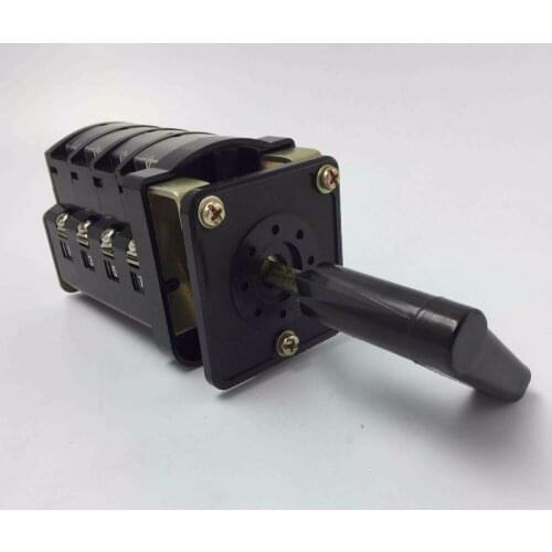Supplies Universal Change-over Switch LW4-20/4 Black In Section 20A 4 Contact Group Combine Switch