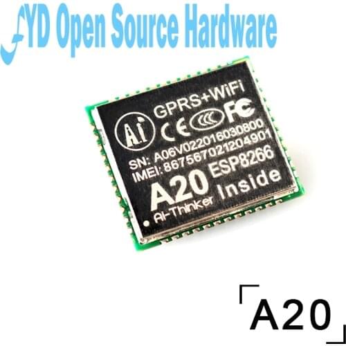 WiFi + GPRS module A20 SMS voice development board support camera wireless data transmission
