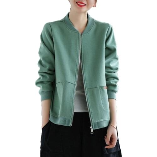 Woolen Sweatshirt Women 2021 Spring Autumn New Style Korean Loose Large Size Wool Cloak Coat Jacket Female Hooded Tops D1023