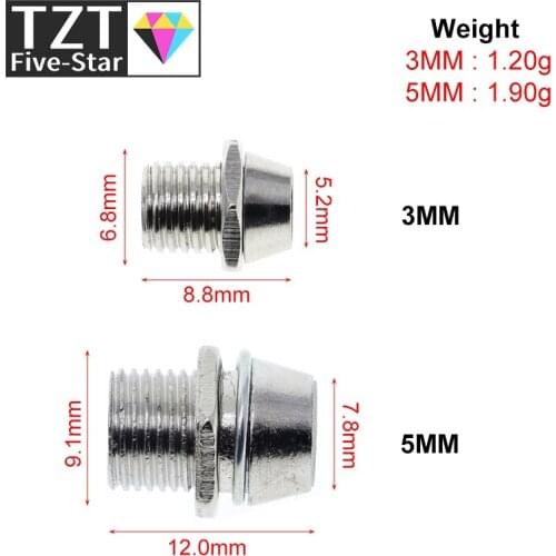 10Pcs/lot Copper Metal 3MM 5MM Light Emitting Diode LED Holder Mount Panel Display Wholesale