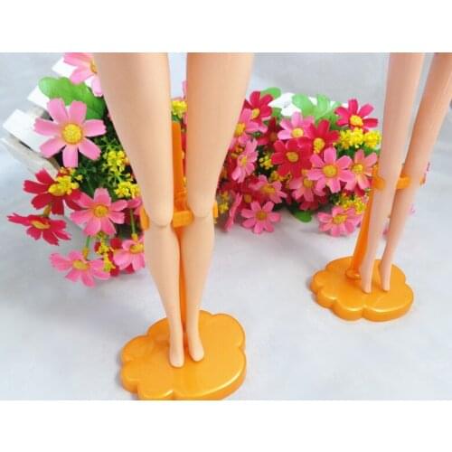 100Pcs/lot High Quality Plastic NEW Leg Design 1/6 Dolls Standing Holders For Barbies Stands For Monster Doll Display Stander