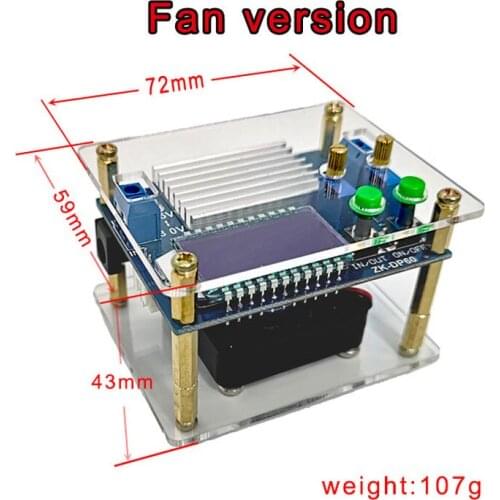 DC Automatic Boost/Buck Converter CC CV Power Module 0.5-30V 6A 60W 12V 24V Adjustable Power Supply Module Laboratory