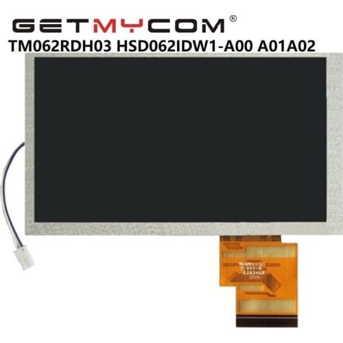 Getmycom original new 6.2 inch LCD screen TM062RDH03HSD062IDW1-A00A01A02 car screen entire touchscreen display assembly