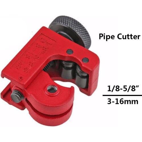 ZInc Alloy Small Scale Pipe Cutte Cutting Off Tool V1 Pipe Cutter Metal Pipe for Diameter 3-16mm Cutting Thickness 1mm