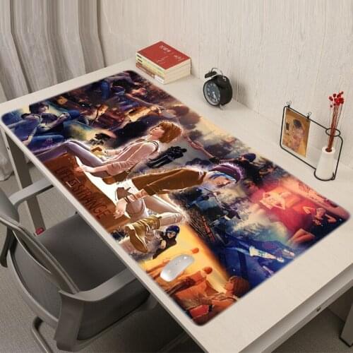 Life Is Strange Mouse Pad Large Deskpad Mats Custom PC Gamer Cabinet Cheap Gaming Laptop Cute Rubber Mat Hot Mause Computer 3d