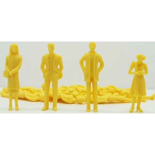 1/30 Modeling DIY Making Characters Skin Color Miniature Building Layout Model Scale Plastic Landscape Train Diorama