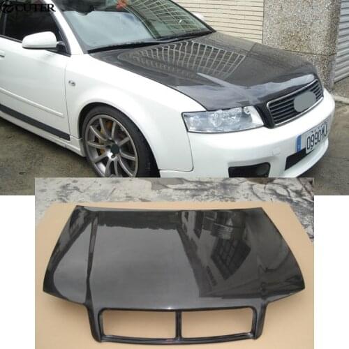 A4 B6 Carbon Fiber Front Engine Hoods Auto Car Bonnet For Audi A4 B6 02-05