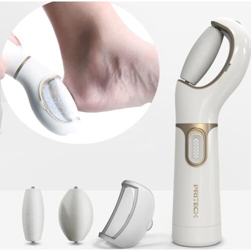 PRITECH 2018 Top Sell Electric Pedicure Tools Foot Care Tool Velvet Smooth Machine Callus Remover Foot File for Foot Heel Skin
