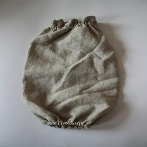 Washed Linen Oversleeve Household Cleaning French Linen sleeve sleevelet Women Cleaning Housework sleeve-coverings New