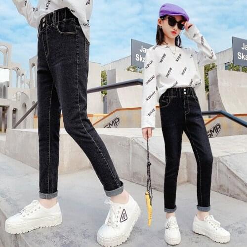 Still Cool Black Jeans For Girls