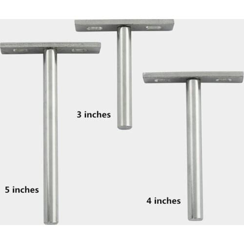 High-quality support Heavy Tool 3/4/5 inch Concealed Floating Wall Shelf Support Metal Brackets Home improvement supplies