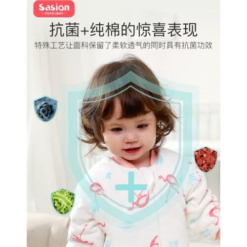 Winter Sleeping Bags Infant Warm Cotton Pajamas Little Kids Cartoon Sleepsack Baby Split Leg Saco De Dormir Baby Clothes BK50SD