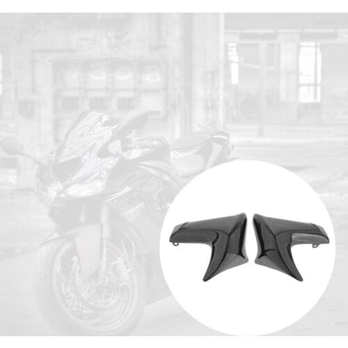 1 Pair Left & Right Motorcycle Radiator Cover Fairing Protector Guard Replacement for Kawasaki ER6N 2012-16 Repair Parts