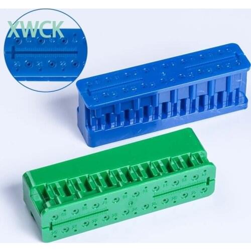 1Pcs 60 Holes Dental Burs Holder Plastic Box Burs Dental Holder Dental Bur Box 60 Holes Dental Tools Dentist Drill Box Autoclave