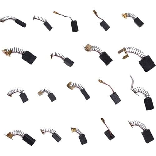 10Pcs Drill electric grinder replacement carbon brush graphite copper spare parts for electric motors graphite brush