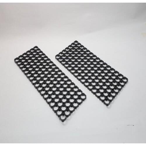 20pcs/lot 7*7 7*8 7*9 7*10 21700 Battery Holder Bracket Cell Safety Anti Vibration Black Plastic Brackets For 21700 Batteries