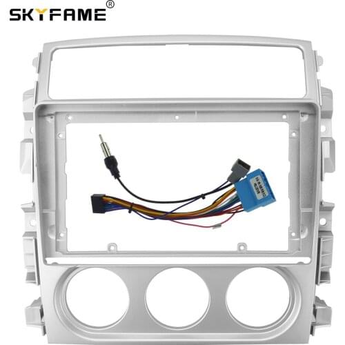 SKYFAME Car Frame Cable For SUZUKI G10 liana 2004-2013 Android Big Screen Audio Dash Panel Frame Fascia