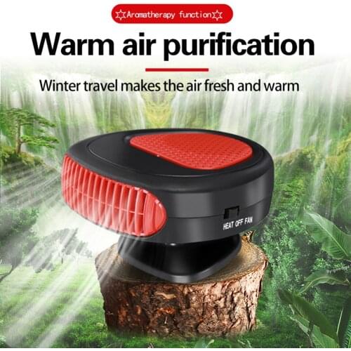 Car Auto Windshied Windscreen Demister Heating Cooling Fan Defroster Remover Portable Car Heater Fan Universal 12V 150W