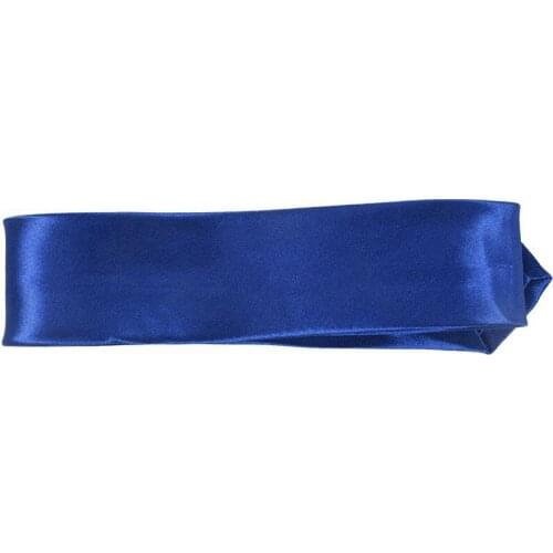 Tie Unisex casual slim necktie Narrow - royal blue