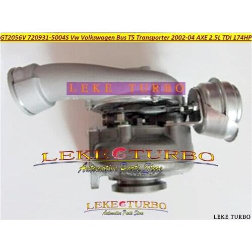 GT20 GT2052V 720931 720931-0004 070145702AX 070145702AV 070145702AV100 Turbo For Volkswagen VW T5 Transporter 02-04 AXE 2.5L TDI