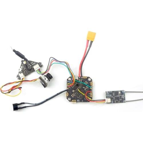 Happymodel CrazybeeF4 PRO V3.1 2-4S Flight Controller Built-in 12A Blheli_s 4in1 ESC 5V 1A BEC for RC FPV Camera Racing Drone