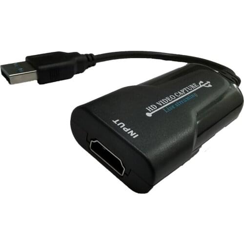 HDMI to USB2.0 capture card HD video recording storage 4K video capture online teaching recording