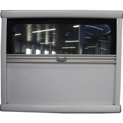 China Supplier 550*700mm sound Insulation Waterproof Aluminum rv camping trailer side opening window