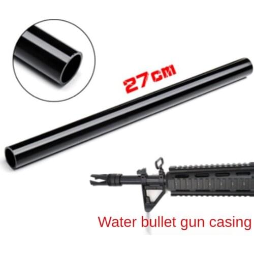 Water Gun Casing Aluminum Tube Outer Tube Black Red 27cm50cm Jinming 8 Modified Parts