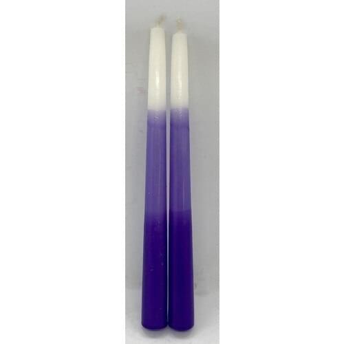 Missi 2li Gradient Purple Taper Candleholder Candle