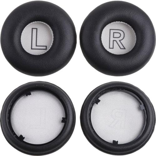 1Pair Soft Sponge Ear Cushion Cover Leather Earpads for Meizu HD50 Headphones 831D