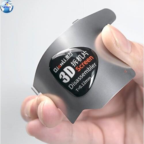 Qianli Tool 3D Dismantling Card Ultra Thin Pry Spudger LCD Screen Opener for iPhone Samsung Xiaomi iPad Opening