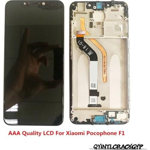 QYINTLCRACYGYP Screens For Xiaomi Pocophone F1