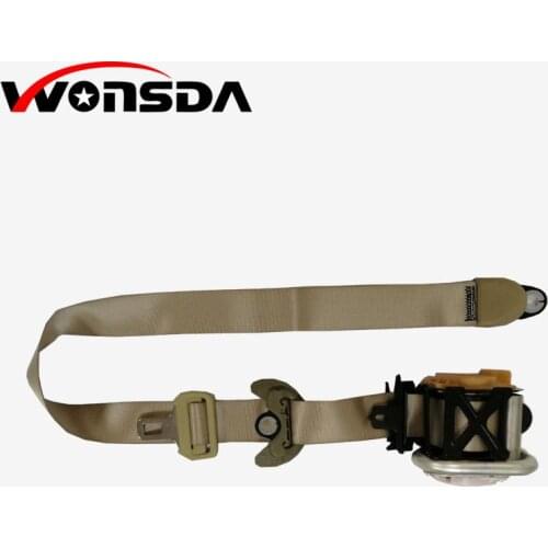 Car Seat Belt fit for Nissan 2004 Teane Safety Strap 3 Point Retractable Seat Belt Adjustable Security Seat Belt Assembly