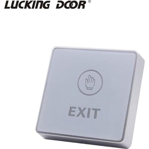 Backlight Touch Exit Button Door Release Button Switch for Open Door Access Control System Suitable for Home Security Protection