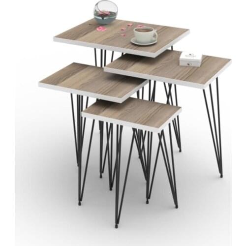 Modern Larose Zigon Coffee Table Duck Mdfbyz 4 Pcs (55*40*40-50*35*35-45*30*30-40*25*25) coffe table