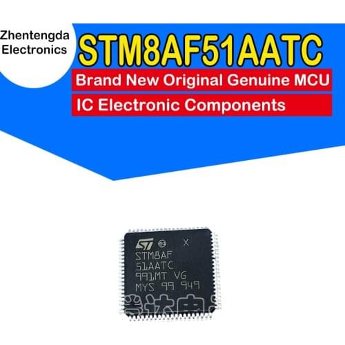 STM8AF51AATC STM STM8 STM8AF STM8AF51 STM8AF51AA QFP-80 IC MCU
