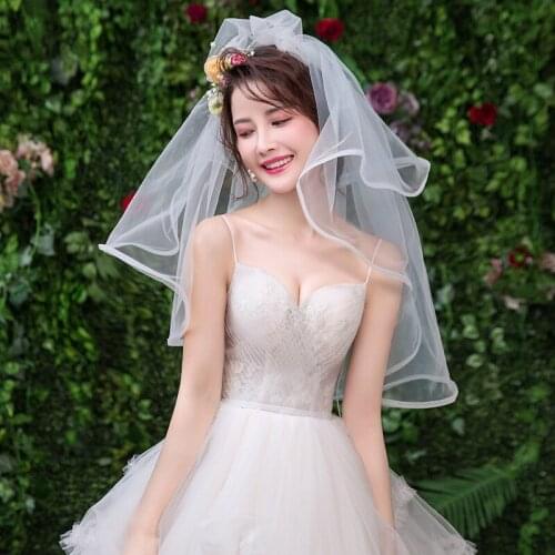 Weilinsha Wedding Long Veils