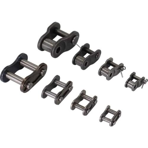 03C 04C 06B 08B 10A 12A Chain Single Row Half Full Buckle Roller Drive Transmission Chain Join Roller Chain Connector