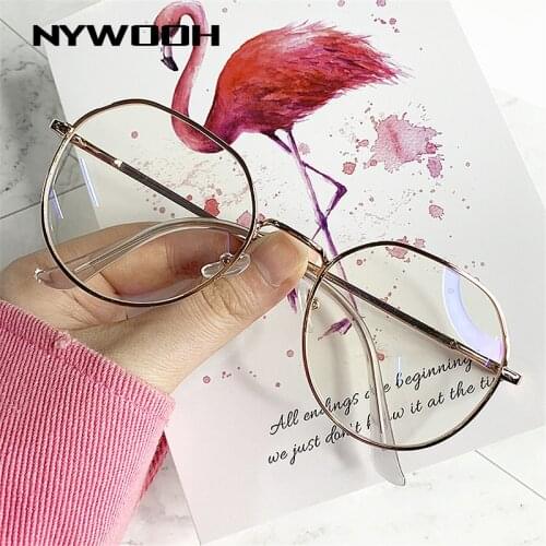 -1.0 1.5 2.0 2.5 3.0 3.5 4.0 Finished Myopia Glasses Women Men Round Eyeglasses Student Nearsighted Eyewear