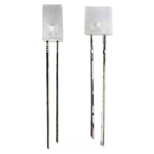 100PCS 2*5*7MM 257 DIP LED Diffused BLUE Color 2X5X7MM DIP LED CUBE LED good quality light beads lamps