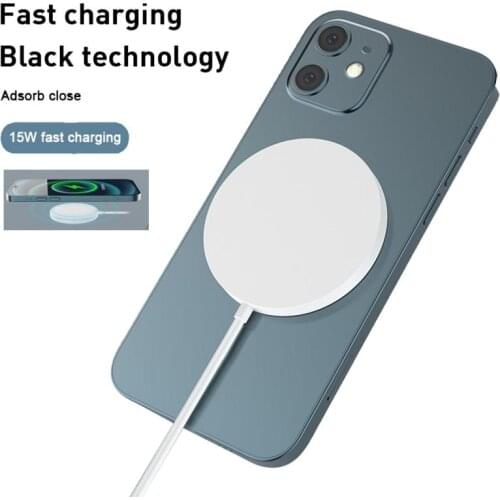 15W Magnetic Wireless Charger Quick Charger For iPhone 12 12Pro Samsung Xiaomi Wireless Charging Dock Quick Charger